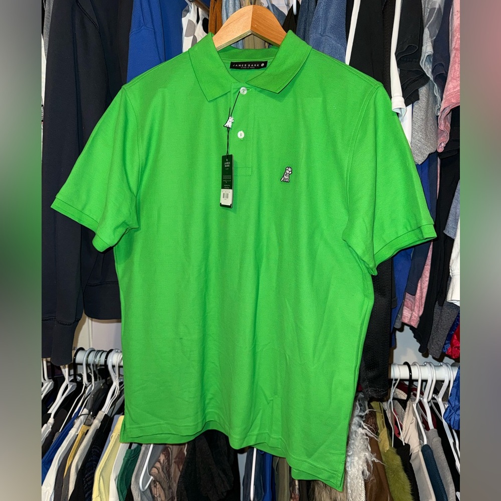 Brand New Green James Bark Polo With Tags!